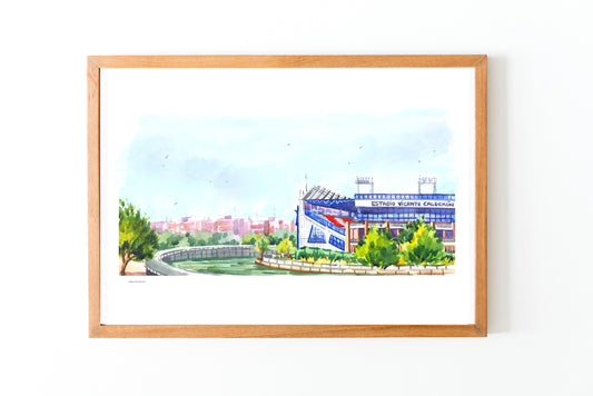 Estadio de fútbol Vicente Calderón Imprimir